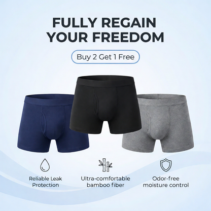Incontinence Boxer Briefs