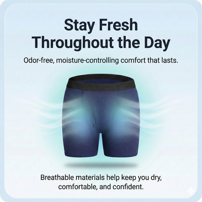 Incontinence Boxer Briefs